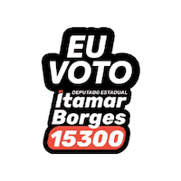 Itamar Borges Sticker by Deputado Estadual Itamar Borges