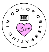 Heart Celebrate Sticker by Holic Nation