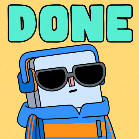 Happy End Of The Day GIF by Nexio