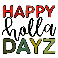 Christmas Happy Holidays Sticker