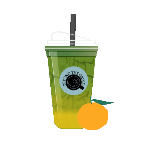 Matcha Sticker by Beyond the Grind