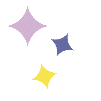 StudioKaleidoscope communication violet kaleidoscope jaune Sticker