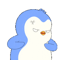 Angry Mood Sticker by Pudgy Penguins