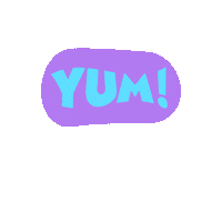 Yummy Sticker by Sunwink