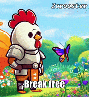 Butterfly Freedom GIF by Zorooster