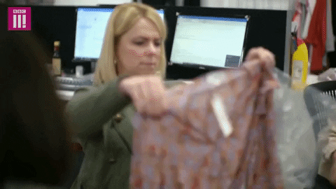 Emily Atack Breaking Fashion GIF by BBC Three