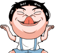 tenkdraws mock ridicule tenk 屁孩 Sticker