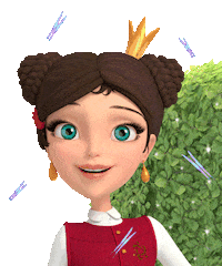 Happy Cartoon Sticker by Tsarevny