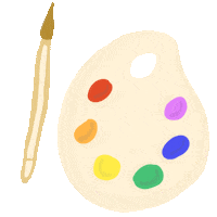 unexpectedtype art artist creative studio Sticker