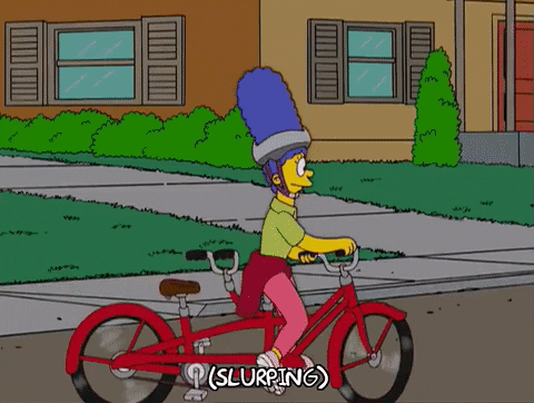 bart simpson content GIF