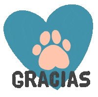 Thanks Corazon Sticker by universoanimalmx