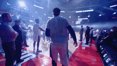 high five detroit pistons GIF