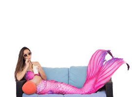 pina colada party Sticker by Mermaid Jules