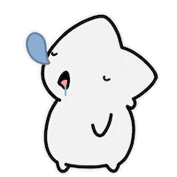 Tired Mood Sticker