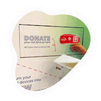 Sustainability Donate Sticker by Singtel