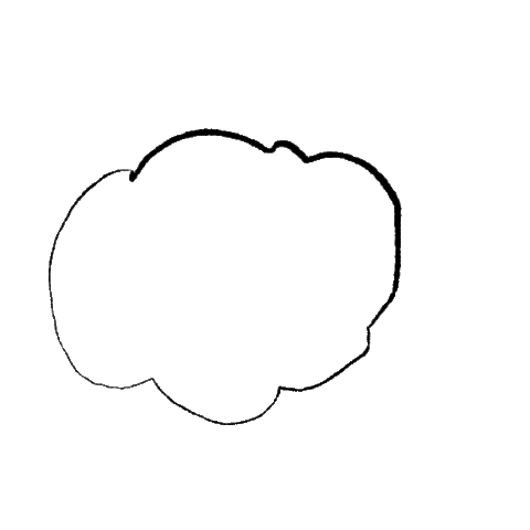 valuniqspirit giphyupload cloud bubble wolke Sticker
