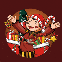 Christmas Santa GIF by Dewacasino Official