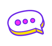 Sticker Text Sticker by Mighty Hoopla