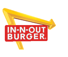 Arrow Cheeseburger Sticker by In-N-Out Burger