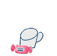 Steaming Afternoon Delight Sticker by The Natural Confectionery Co.