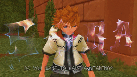 kevinphillips giphygifmaker kingdom hearts roxas kingdom hearts 2 GIF