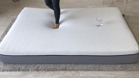 latex bed in a box GIF