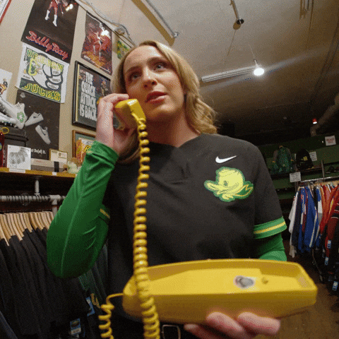 Softball Oregon GIF by GoDucks