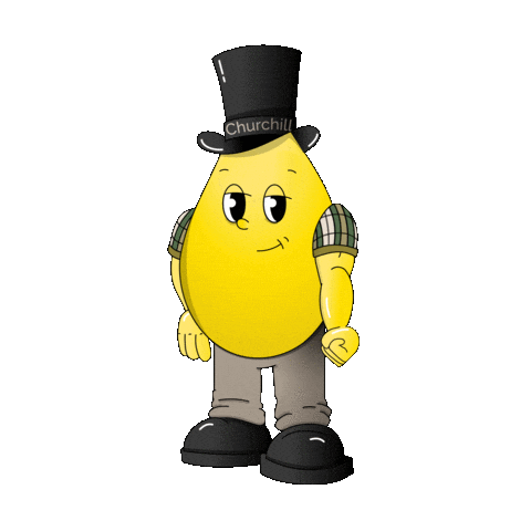 Raps Churchill Sticker by RAPOOL