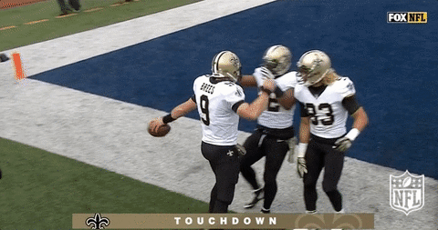 drew brees football GIF by NFL