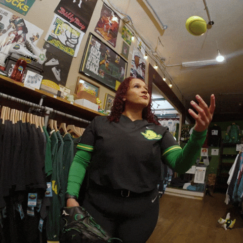 Softball Oregon GIF by GoDucks
