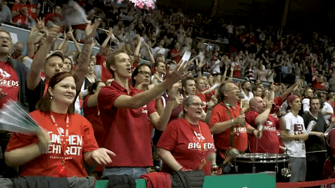 fc bayern munich fans GIF by FC Bayern Basketball