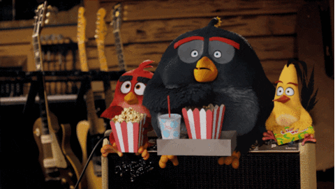 Popcorn GIF by Angry Birds
