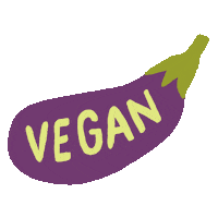 Vegano Sticker by Zero Studio