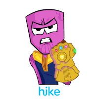 end game marvel Sticker by Hike Messenger