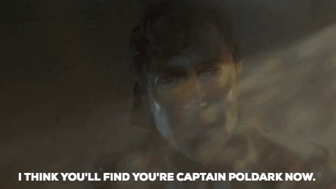 Aidan Turner Captain GIF by MASTERPIECE | PBS