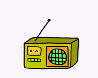 evacalerogil tv television radio cambio GIF