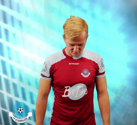 Voetbalvereniging_Scherpenzeel giphyupload voetbal bal blauwwit GIF
