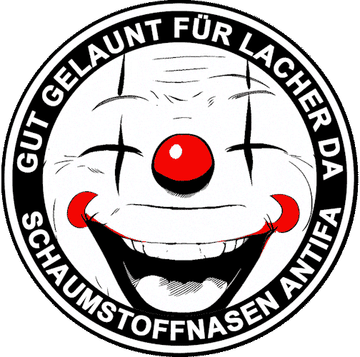 Clown Delmenhorst Sticker by Ministerium Für Guten Geschmack