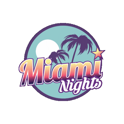 Miami Nights Sticker by F45 Training Taipei