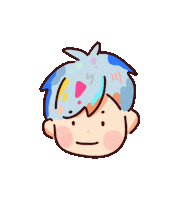 5ummahuihk anime smile girl nice Sticker