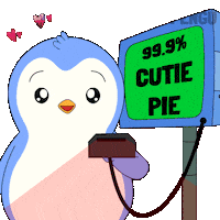 Penguin Good Looking Sticker by Pudgy Penguins