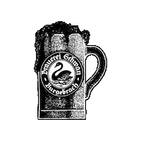 kerwa_burgebrach krug kerwa schwan burgebracherkerwa Sticker