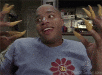 Donald Faison Nails GIF