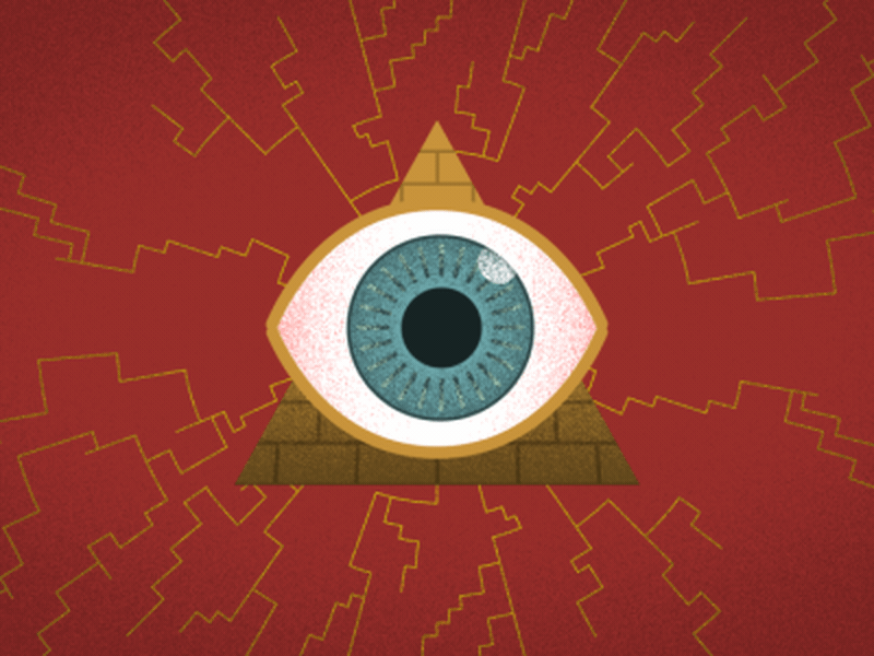 illuminati watching you GIF