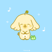 Pammyandco happy dance cute kawaii GIF