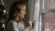 christmas tree tea GIF by Hallmark Channel