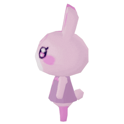 Animal Crossing Pink Sticker