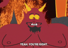 devil satan GIF by South Park 