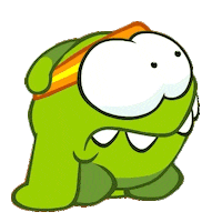 Sorry Shock Sticker by Om Nom