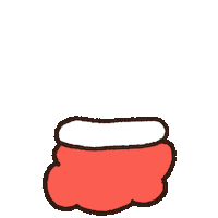 Christmas Santa Sticker by LINE FRIENDS